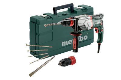 Metabo UHE2660-2 Quick Set SDS Plus 800W Multihamer met Snelspanhouder en Vijf Delige Boor Beitelset - 600697850