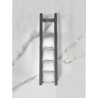 Wiesbaden Loft Handdoekrek - 50x12.5x12.5 cm - Gunmetal - Stijlvolle Badkamer Accessoire - thumbnail