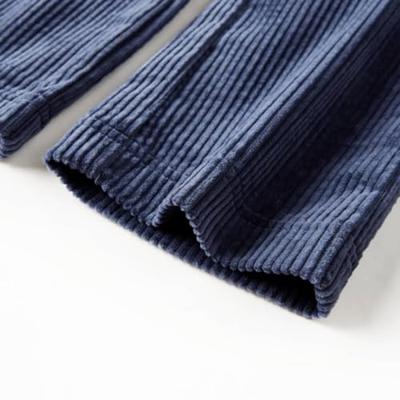 Kinderbroek 104 ribfluweel marineblauw Kinderbroek 104 ribfluweel marineblauw