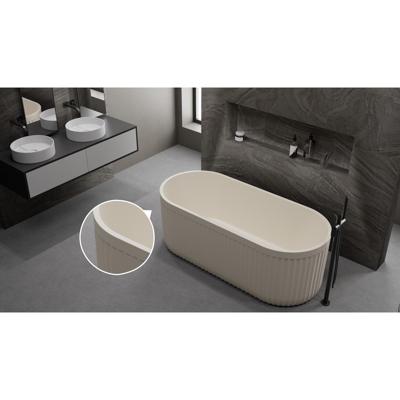 Ligbad Vrijstaand Ideavit Archtec Rock 170x75x60 cm Cream Ideavit Ligbad Vrijstaand Ideavit Archtec Rock 170x75x60 cm Cream Ideavit