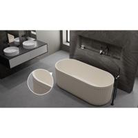 Ligbad Vrijstaand Ideavit Archtec Rock 170x75x60 cm Cream Ideavit - thumbnail