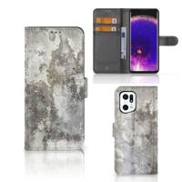 OPPO Find X5 Pro | Bookcase | Beton Print - thumbnail