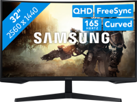 Samsung Odyssey G5 LS32CG552EUXEN 32 Quad HD 165Hz Curved VA Gaming Monitor - thumbnail