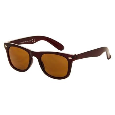 AZ Eyewear zonnebril Classic unisex bruin met bruine lens (AZ 44) AZ Eyewear zonnebril Classic unisex bruin met bruine lens (AZ 44)