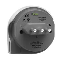 Secomp 19071580 netstekker adapter Universeel Type F Wit - thumbnail