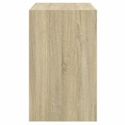 VidaXL Schoenenkast 80x42x69 cm bewerkt hout sonoma eikenkleurig