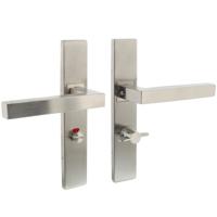 Deurkr.Vierkant op rechth. schild WC 63 mm rv - thumbnail