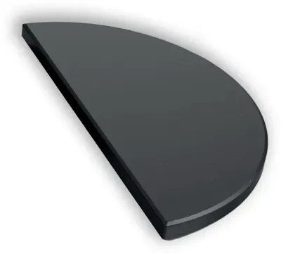 The Bastard half moon stone black 1pcs Large The Bastard half moon stone black 1pcs Large