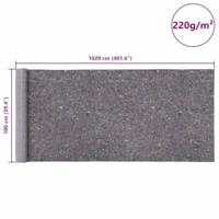Schildersvlies anti-slip 10 m 220 g/m grijs - thumbnail