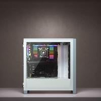 4000D - Midtowermodel - ATX - Gehard glas - wit - thumbnail