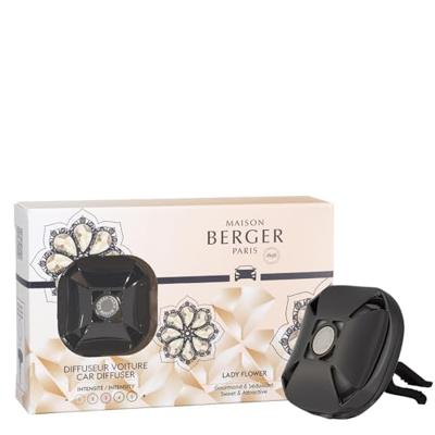 Maison Berger Autoparfum Diffuser Eternity Gun metal / Lady Flower