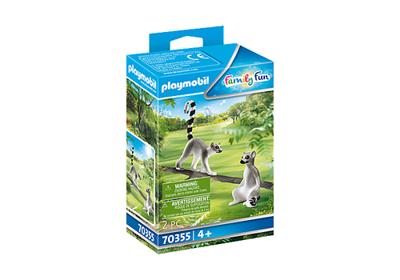 Playmobil - 70355 family fun koppel ringstaartmaki's