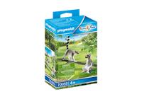 Playmobil - 70355 family fun koppel ringstaartmaki's - thumbnail