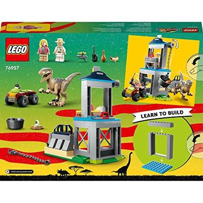Lego Jurassic World 76957 Velociraptor Ontsnapping - thumbnail