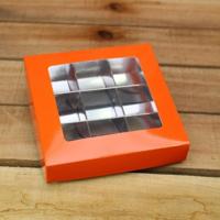 Bonbon doosjes - Chocolade doosje - Oranje 128 basic - 24 stuks - thumbnail