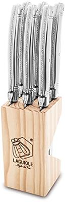 Laguiole Style de Vie Steakmessen Premium Line RVS - 6 stuks - thumbnail