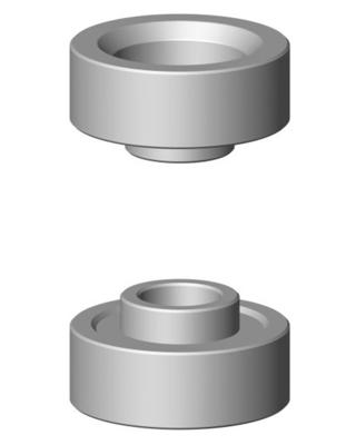 Cycplus Set bb inpers-ringen sram truvativ +gxp cyclus 720314