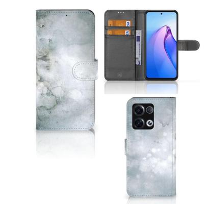 Hoesje OPPO Reno8 Pro Painting Grey Hoesje OPPO Reno8 Pro Painting Grey