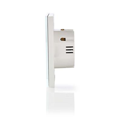 Nedis SmartLife Wandschakelaar | Wi-Fi | 300 W | Glas | Wit | 1 stuks - WIFIWC10WT WIFIWC10WT - thumbnail