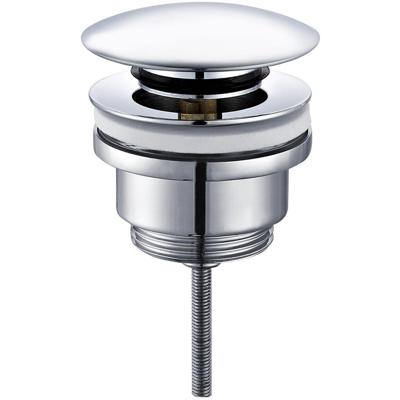Clickwaste Afvoerplug Messing Chroom - Hoogwaardige Afvoeroplossing