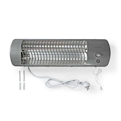 Nedis Badkamer verwarming | 1200 W| X4 | Grijs | 1 stuk - HTBA10GY - HTBA10GY