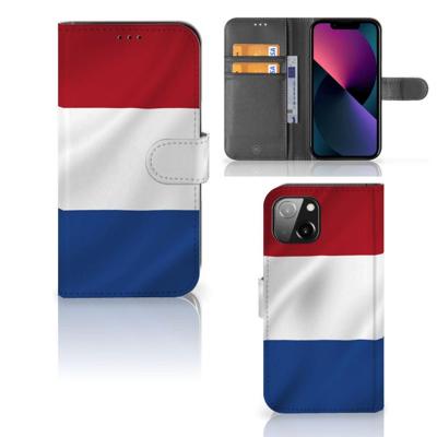 Apple iPhone 13 | Bookstyle Case | Nederlandse Vlag Apple iPhone 13 | Bookstyle Case | Nederlandse Vlag