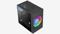 Aerocool atomic v2 mini tower behuizing (zwart | 2x usb-a | window) - thumbnail