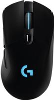 Logitech G G703 LIGHTSPEED Wireless Gaming Mouse muis Rechtshandig RF Draadloos 12000 DPI - thumbnail
