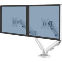 Fellowes 9683301 ESI EPPA monitorarm dubbel, 2 x monitoren 8 kg en 39 inch, zilver - thumbnail
