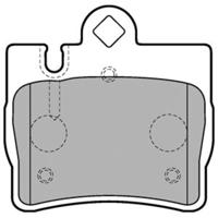 Remblokkenset, schijfrem LP1697 - thumbnail