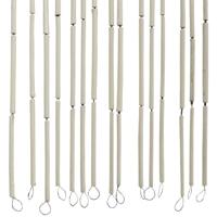 Insectengordijn bamboe print 90x220 cm bamboe - thumbnail