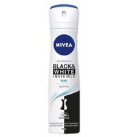 Nivea Black & White Invisible Pure Deodorant Spray - thumbnail