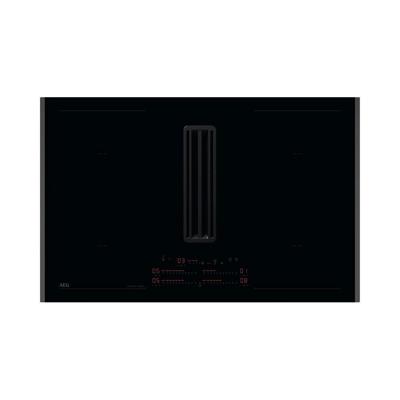 AEG Kookplaat met afzuiging - 6000 ComboHob met Bridge functie, 80 cm NCP84C01FB