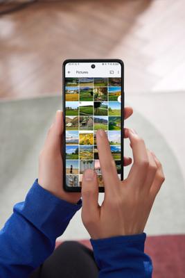 TCL 50 5G 128 GB smartphone met 16,6 cm (6,6 inch) groter oogcomfort (display 90 Hz, 8 GB (4 + 4) - 128 GB, 5G, uitbreidbare microSD, dual-sim, dual-sim, dubbele luidspreker, camera 50 MP, batterij