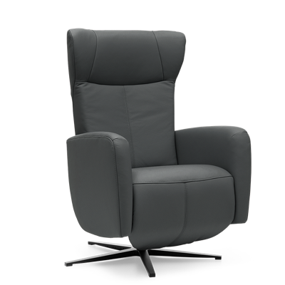 Sta-op Stoel Sorisso Zwart Leer