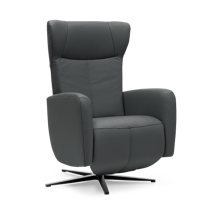 Sta-op Stoel Sorisso Zwart Leer - thumbnail