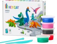 Klei Hey Clay dinos set à 15 delen - thumbnail