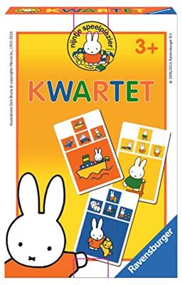 Ravensburger kaartspel nijntje ontdekt de wereld kwartet Ravensburger kaartspel nijntje ontdekt de wereld kwartet