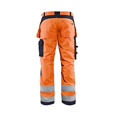 Blåkläder Multinorm inherent werkbroek 15891513 | High Vis Oranje/Marineblauw | Maat 44 - 7330509720967