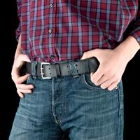 Connex Riem Leder 120Cm X50Mm Zwart - COX951030 - thumbnail