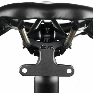 Busch + müller bracket for saddle rails