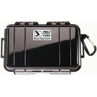 Peli 1050 Micro Case Voor Het Beschermen Van Kleine Spullen En Elektronica - Sd-Kaarten, Pda, Gps, Digitale Camera - Tegen Stoten, Ip67 Waterdicht, Capaciteit: 1L, Gemaakt In De Vs, Kleur: Zwart - thumbnail