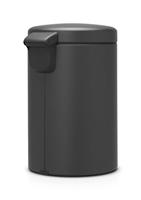 Brabantia pedaalemmer newlcon 12 liter Mineral Infinite Grey - thumbnail