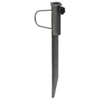 VidaXL Parasolstandaards met pennen 2 st 19x42 cm gegalvaniseerd staal - thumbnail