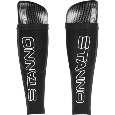 Stanno 482119 Dome Shin Guards - Black-White - L Stanno 482119 Dome Shin Guards - Black-White - L