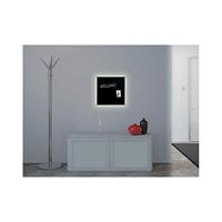 Sigel SI-GL400 Glasmagneetbord Artverum LED 480x480x15 Zwart - thumbnail