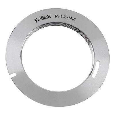 Fotodiox Pro Lens Mount Adapter - M42 Type 1 Screw Mount SLR Lens to Pentax K (PK) Mount SLR Camera Body Fotodiox Pro Lens Mount Adapter - M42 Type 1 Screw Mount SLR Lens to Pentax K (PK) Mount SLR Camera Body