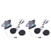 Midland BTX1 Pro dubbele intercom voor motorfiets, Bluetooth, hoofdtelefoon met ruisonderdrukking, pilotencommunicatie voor passagiers, 2 hoofdtelefoons - thumbnail