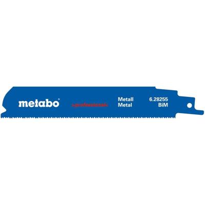 Metabo 628255000 Metabo 5 reciprozaagbladen, metaal 150 5 stuk(s) Metabo 628255000 Metabo 5 reciprozaagbladen, metaal 150 5 stuk(s)
