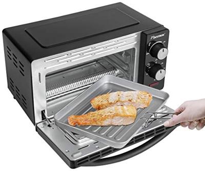 Bestron AOV9 Grill-Bakoven 9L Zwart